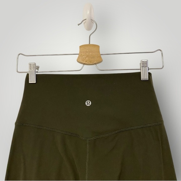 Lululemon Align Pant *Full Length 28" Dark Olive Sz 6 - Picture 7 of 11